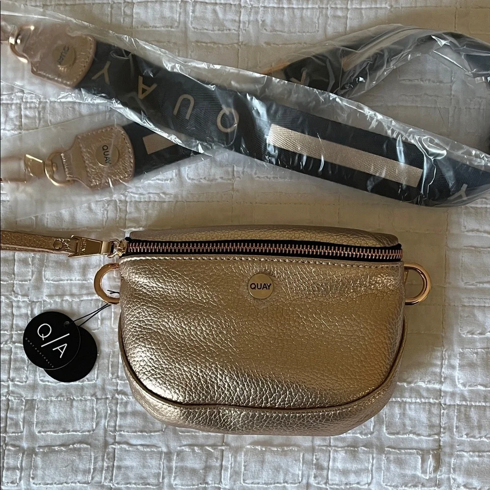 Quay Australia Rose Gold Bum Bag - Picture 7 of 10